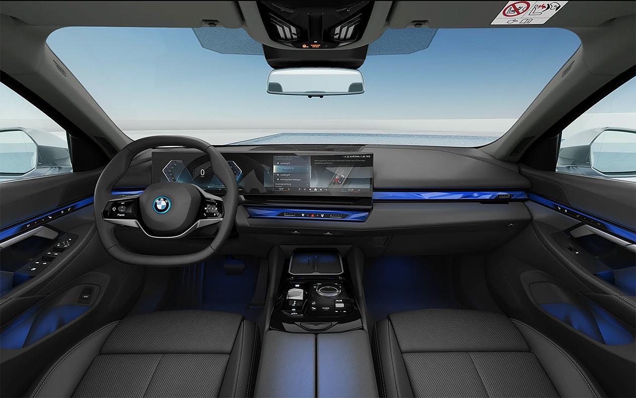 BMW i5 interior