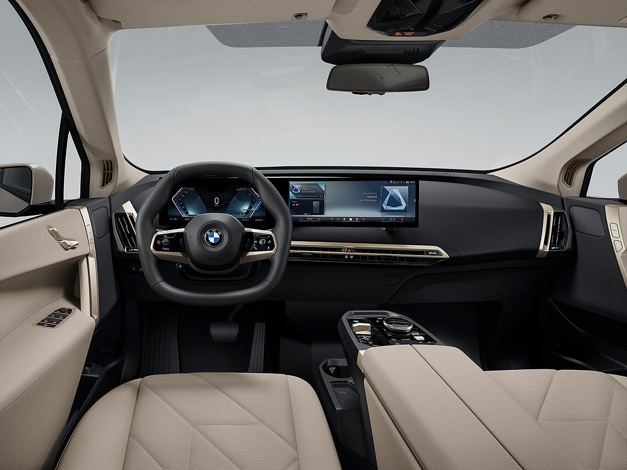 BMW iX interior