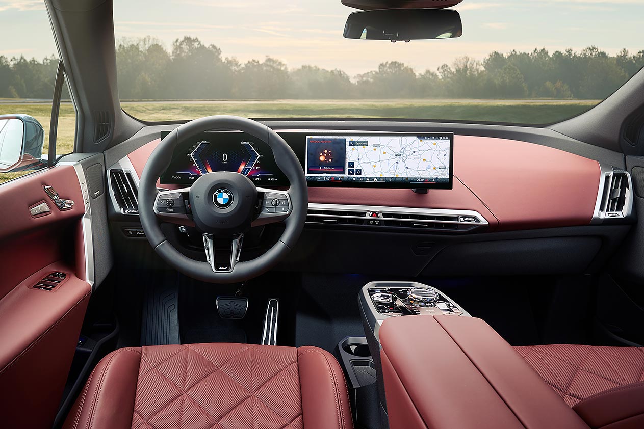 BMW iX interior