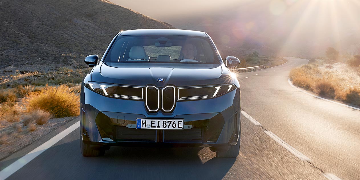 BMW iX3 front