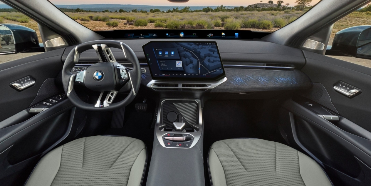 BMW iX4 interior