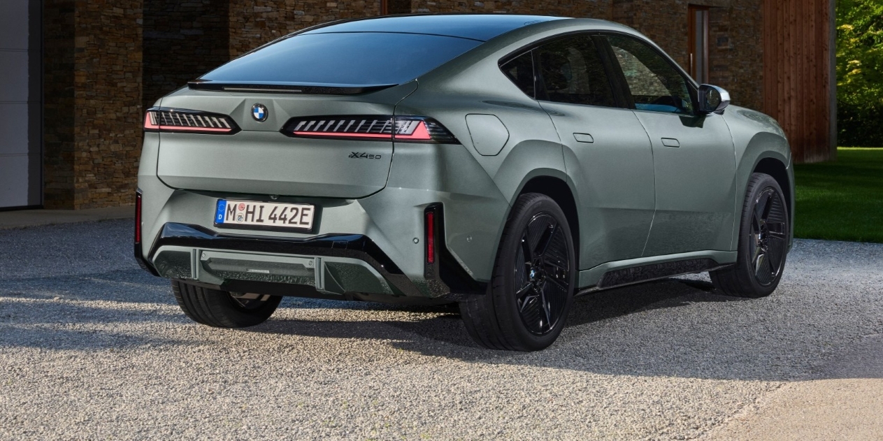 BMW iX4 back