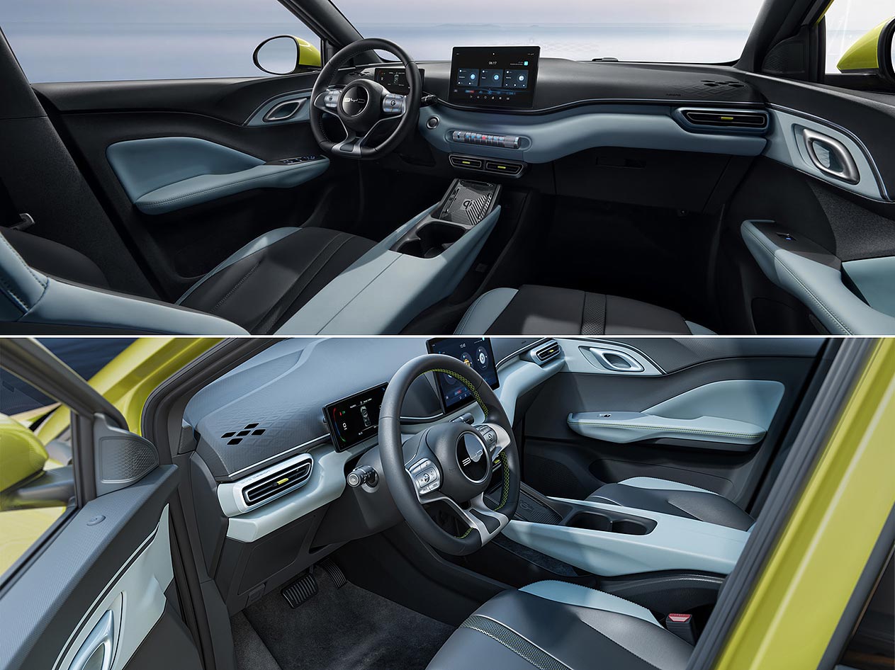 BYD Seagull interior