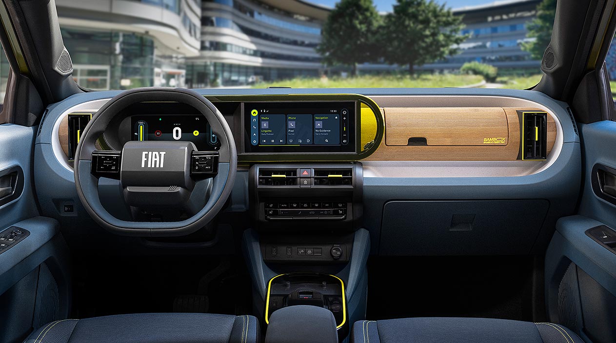 Fiat Grande Panda interior