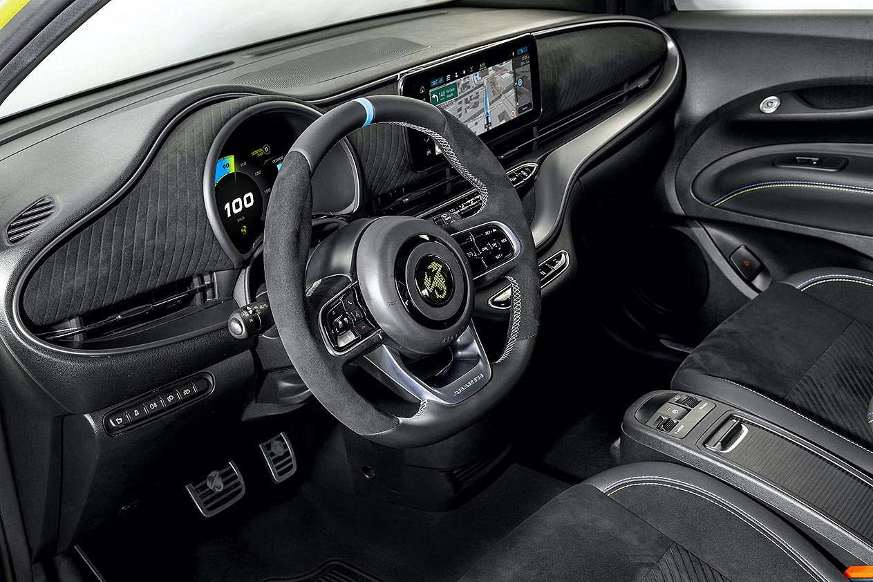Fiat New Abarth 500e interior