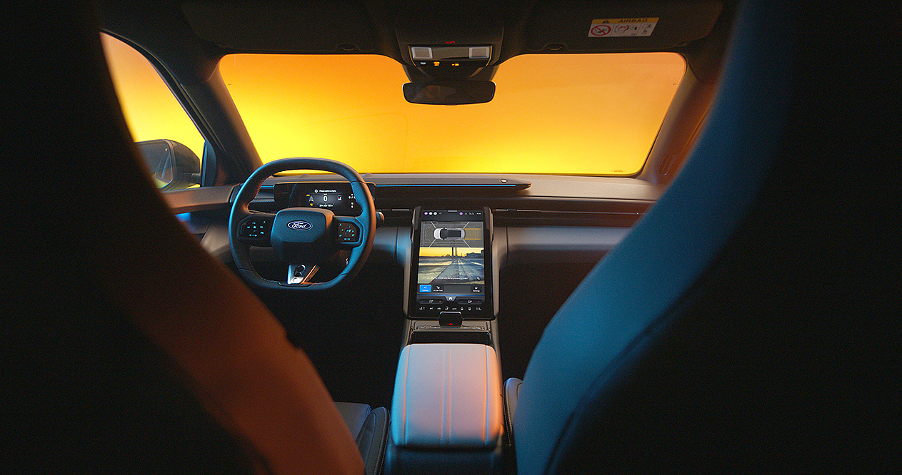 Ford Capri interior