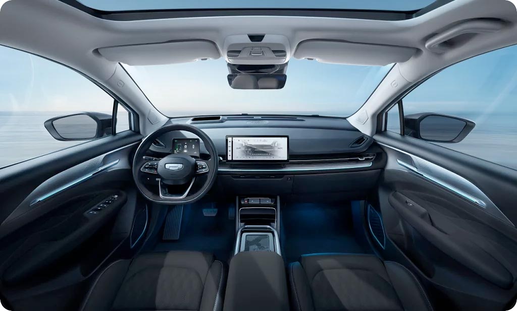 Geely Geometry C interior