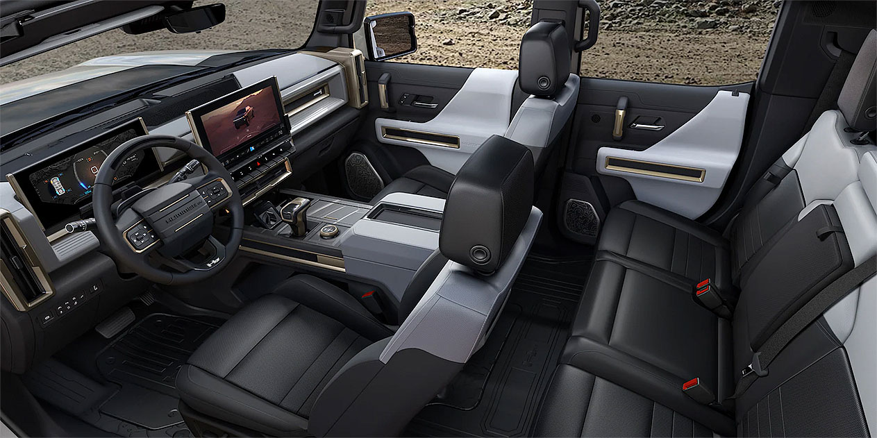 GMC Hummer EV Pickup interior