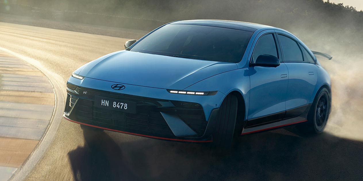 Hyundai Ioniq 6 N front