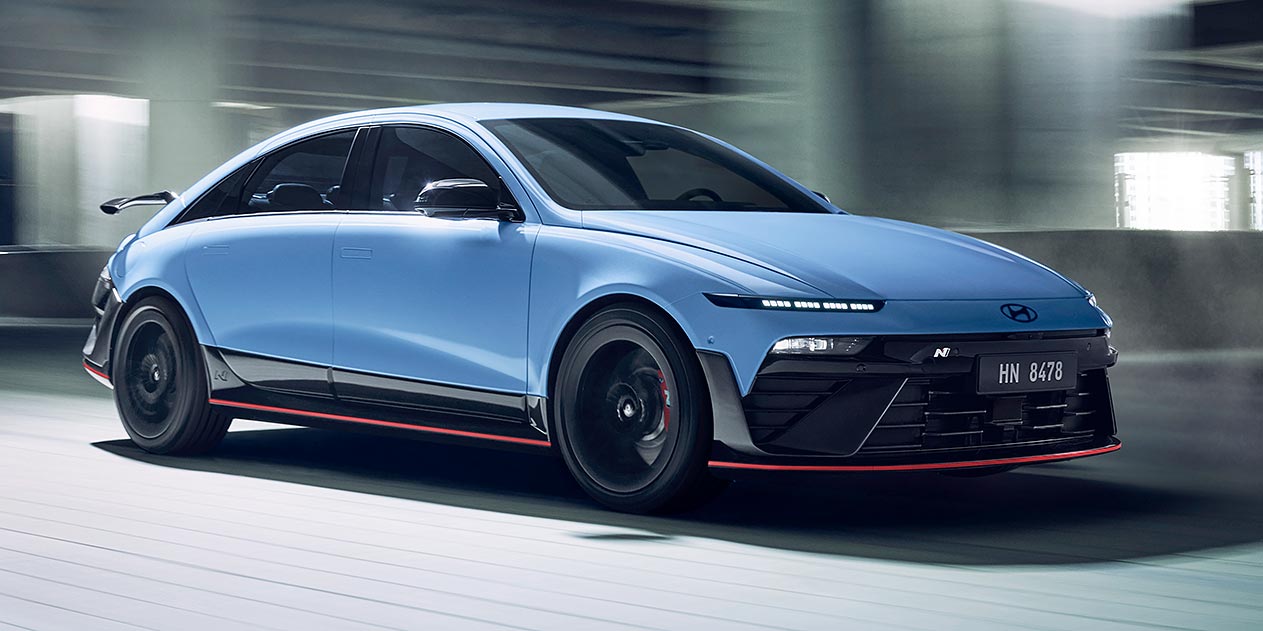 Hyundai Ioniq 6 N front