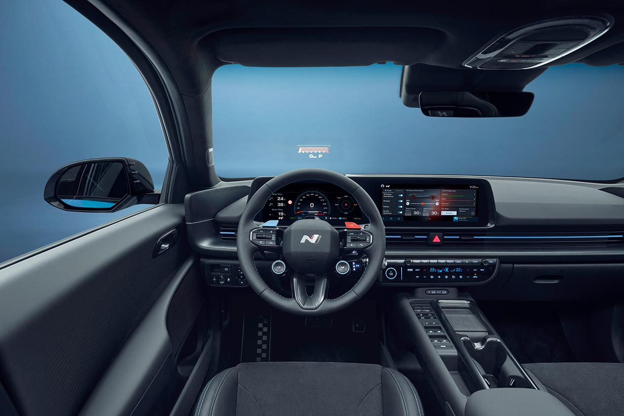 Hyundai Ioniq 6 N interior