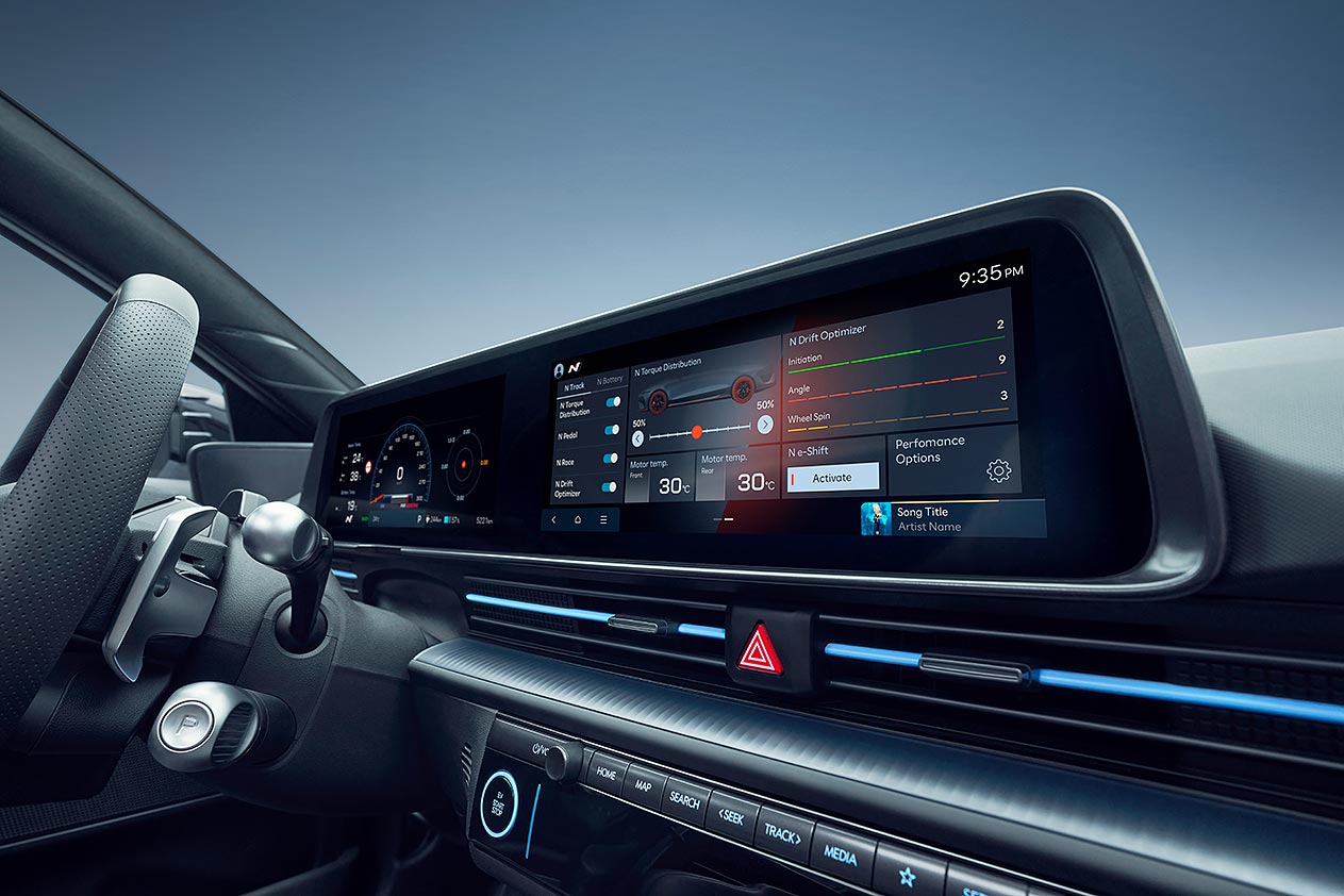 Hyundai Ioniq 6 N interior