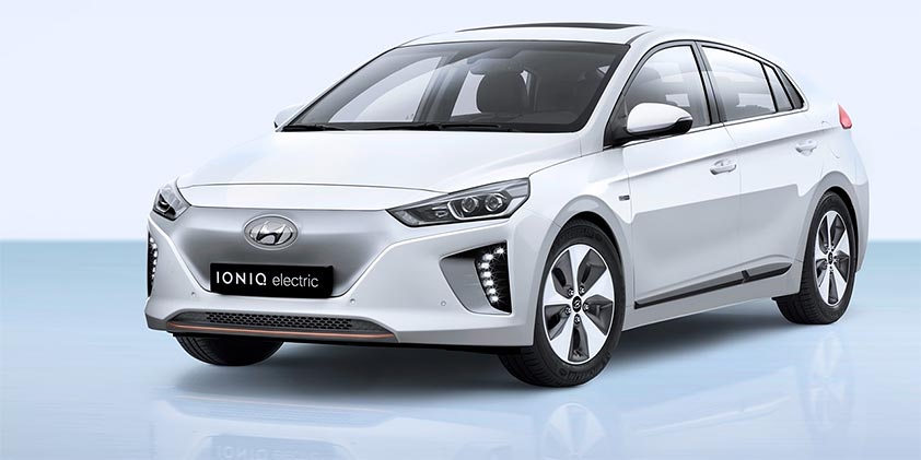 Hyundai Ioniq Electric front