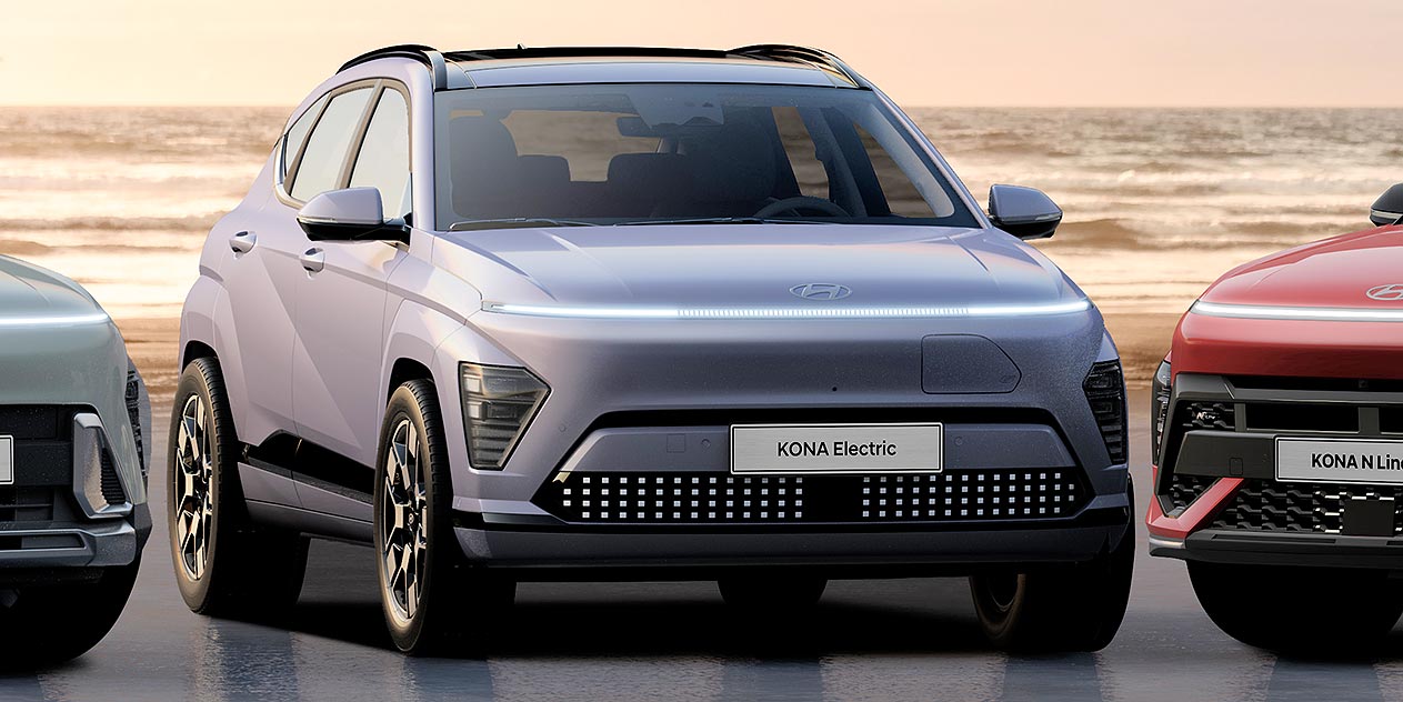 Hyundai Kona Electric front