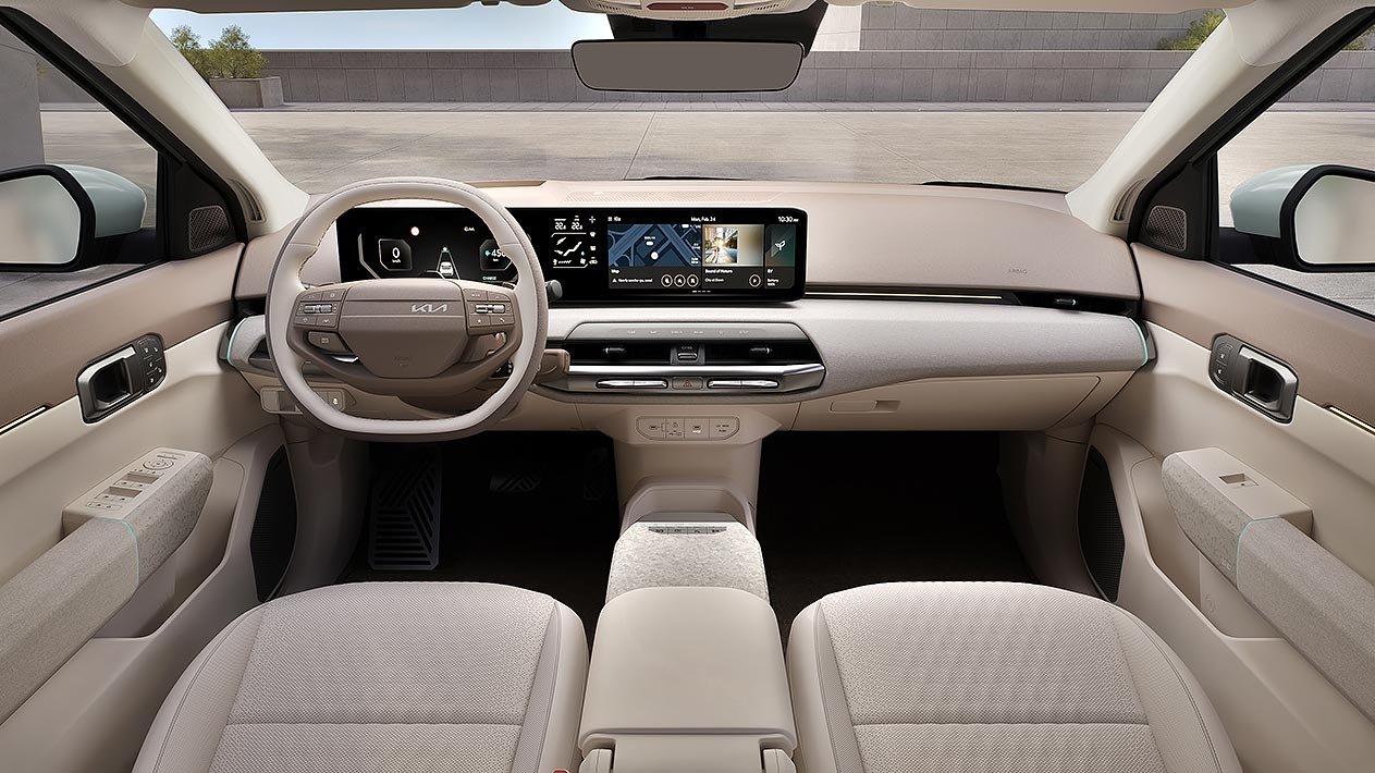 Kia EV4 sedan interior