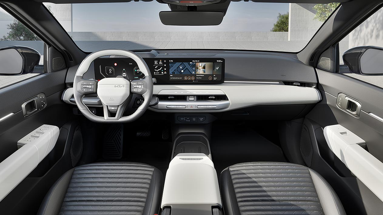 Kia EV4 sedan interior