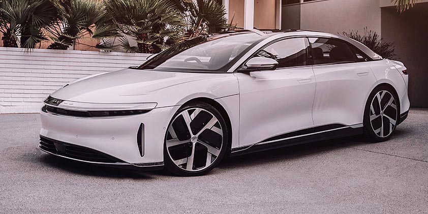 Lucid Air front