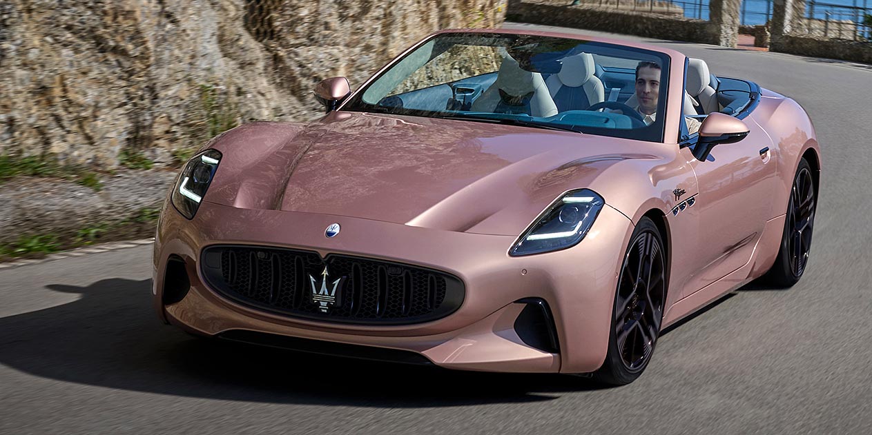 Maserati GranCabrio Folgore front