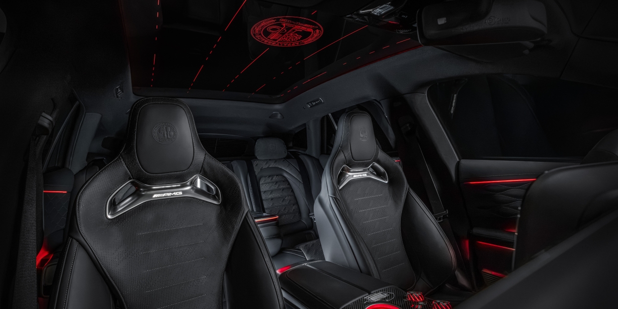 Mercedes AMG GT SUV interior