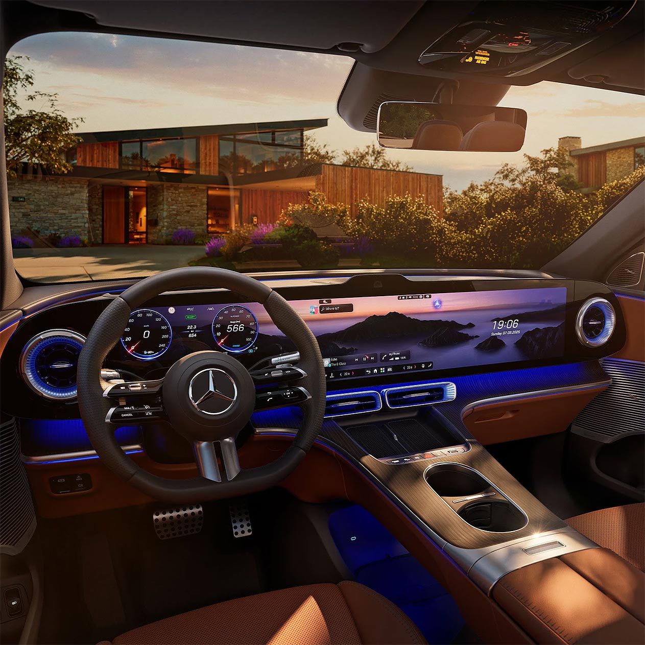 Mercedes GLC interior