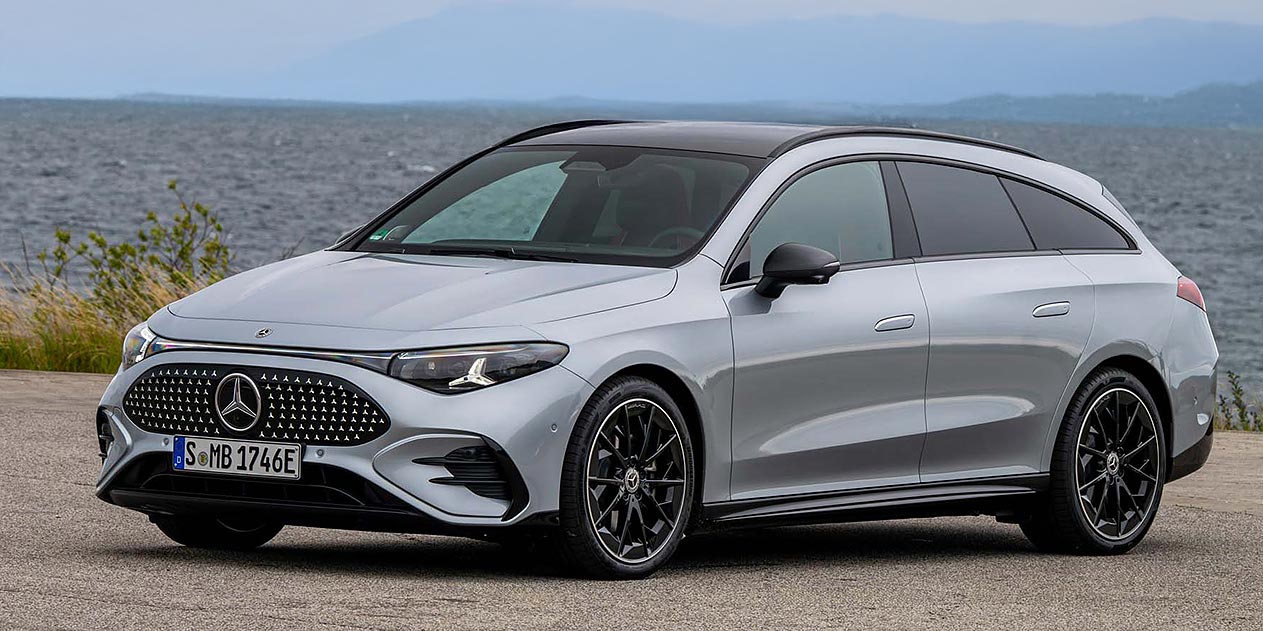 Mercedes CLA Shooting Brake front