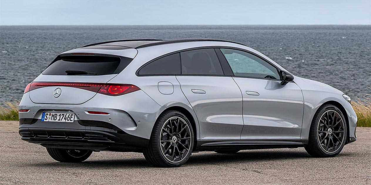 Mercedes CLA Shooting Brake back
