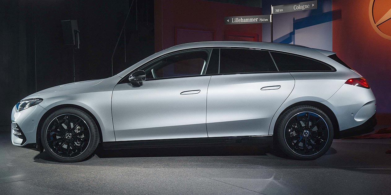 Mercedes CLA Shooting Brake side