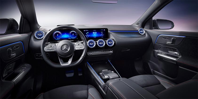 Mercedes EQA interior