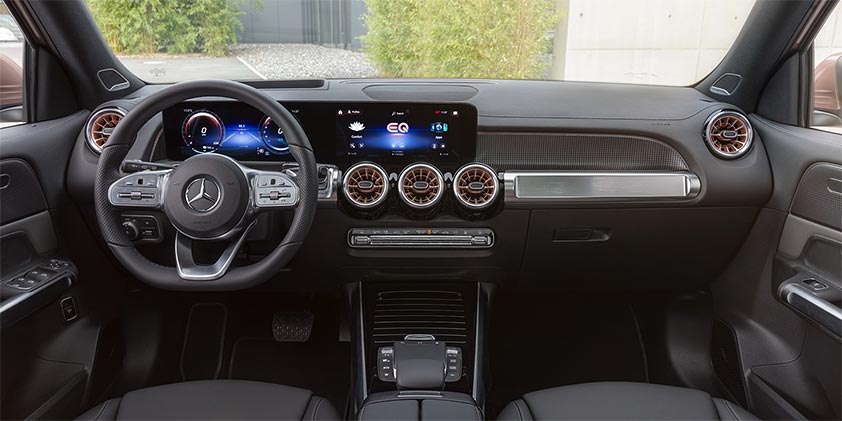 Mercedes EQB interior