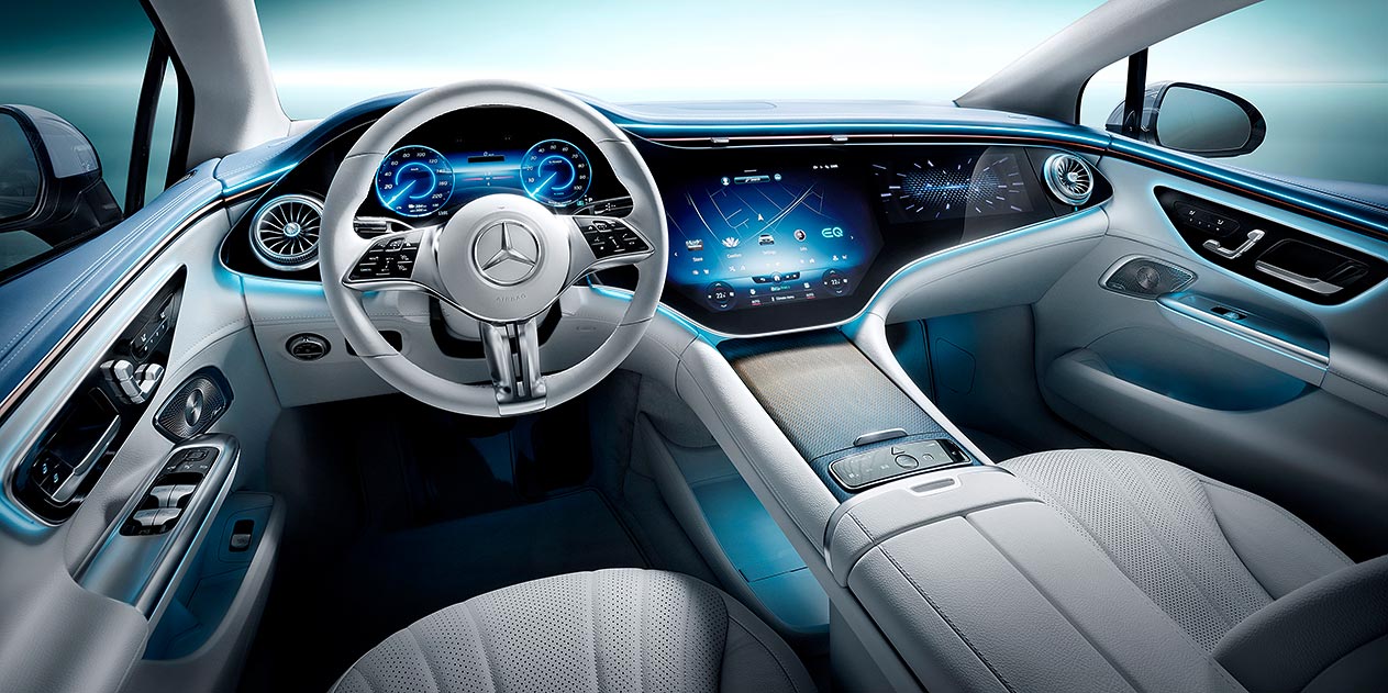 Mercedes EQE interior