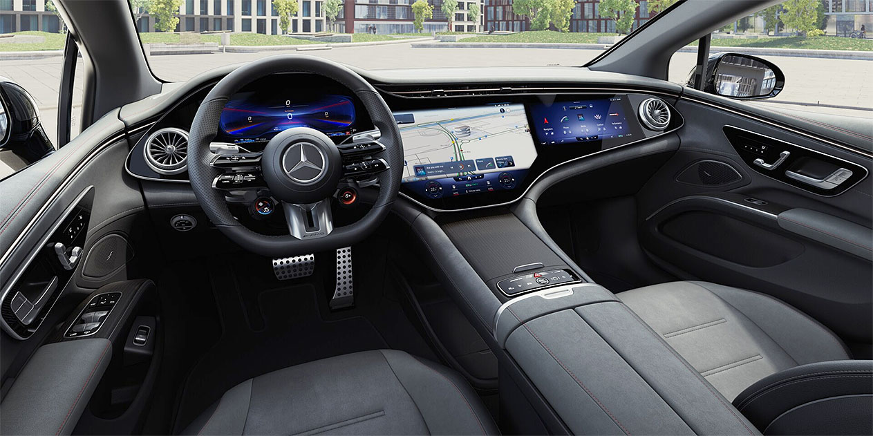 Mercedes EQS interior