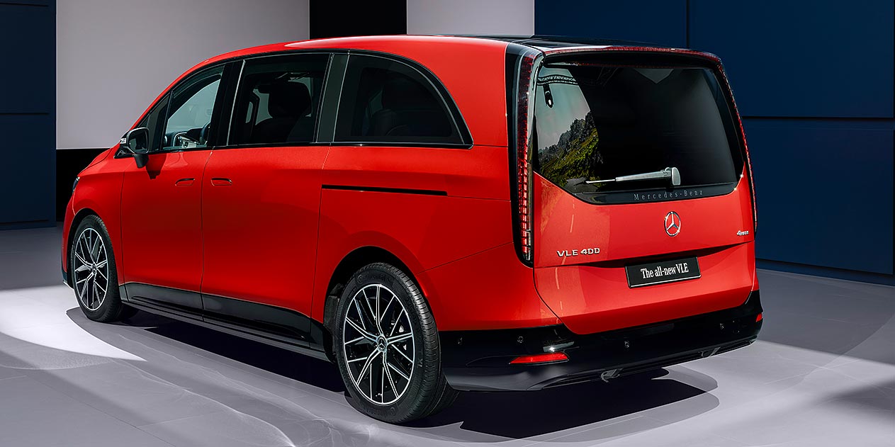 Mercedes VLE back