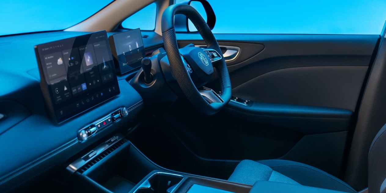 MG MG4 EV Urban interior