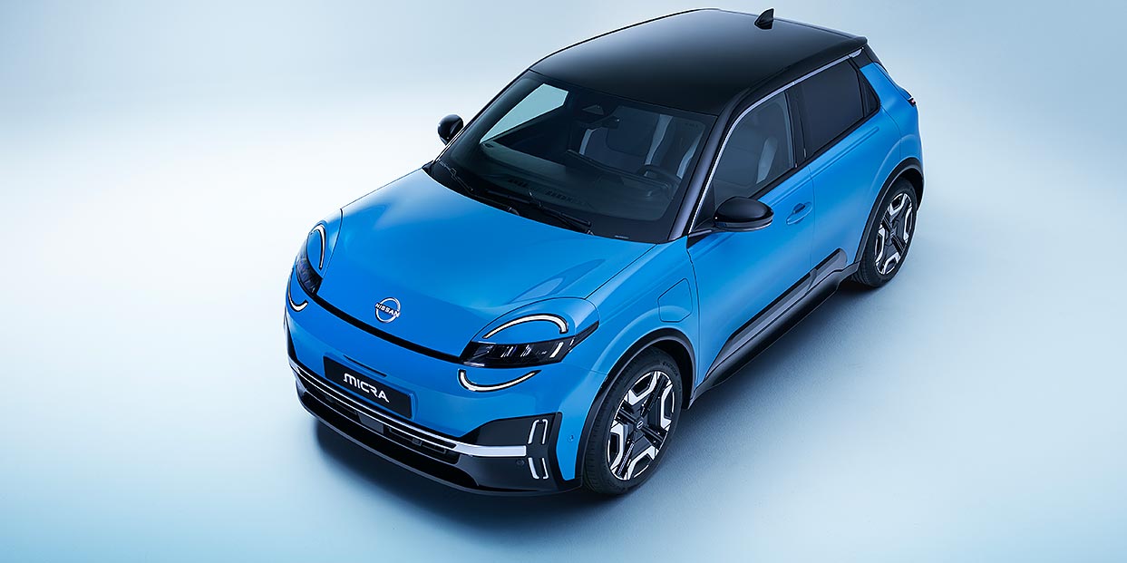 Nissan Micra EV front