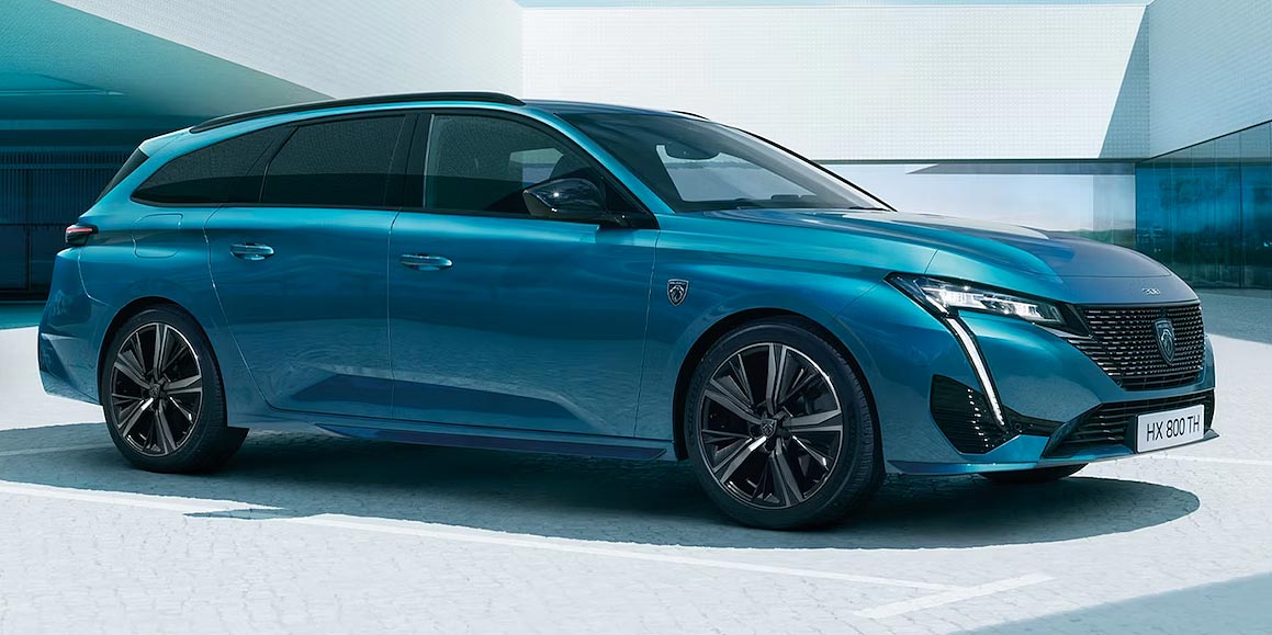 Peugeot e-308 SW pictures, official photos