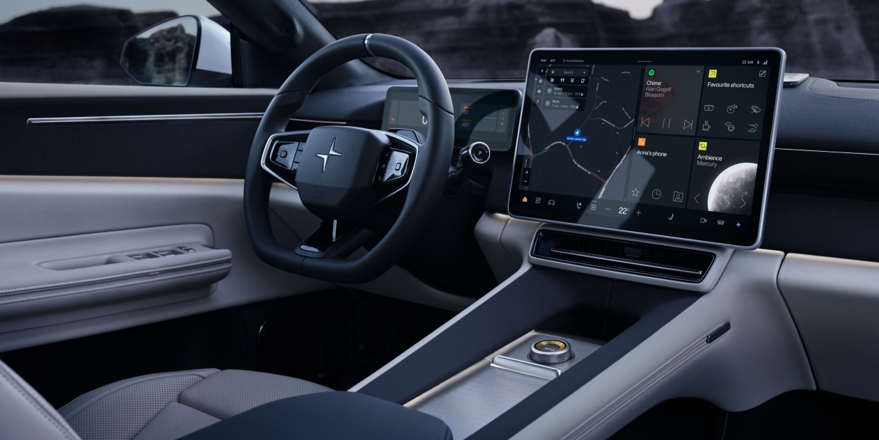 Polestar 4 SUV interior