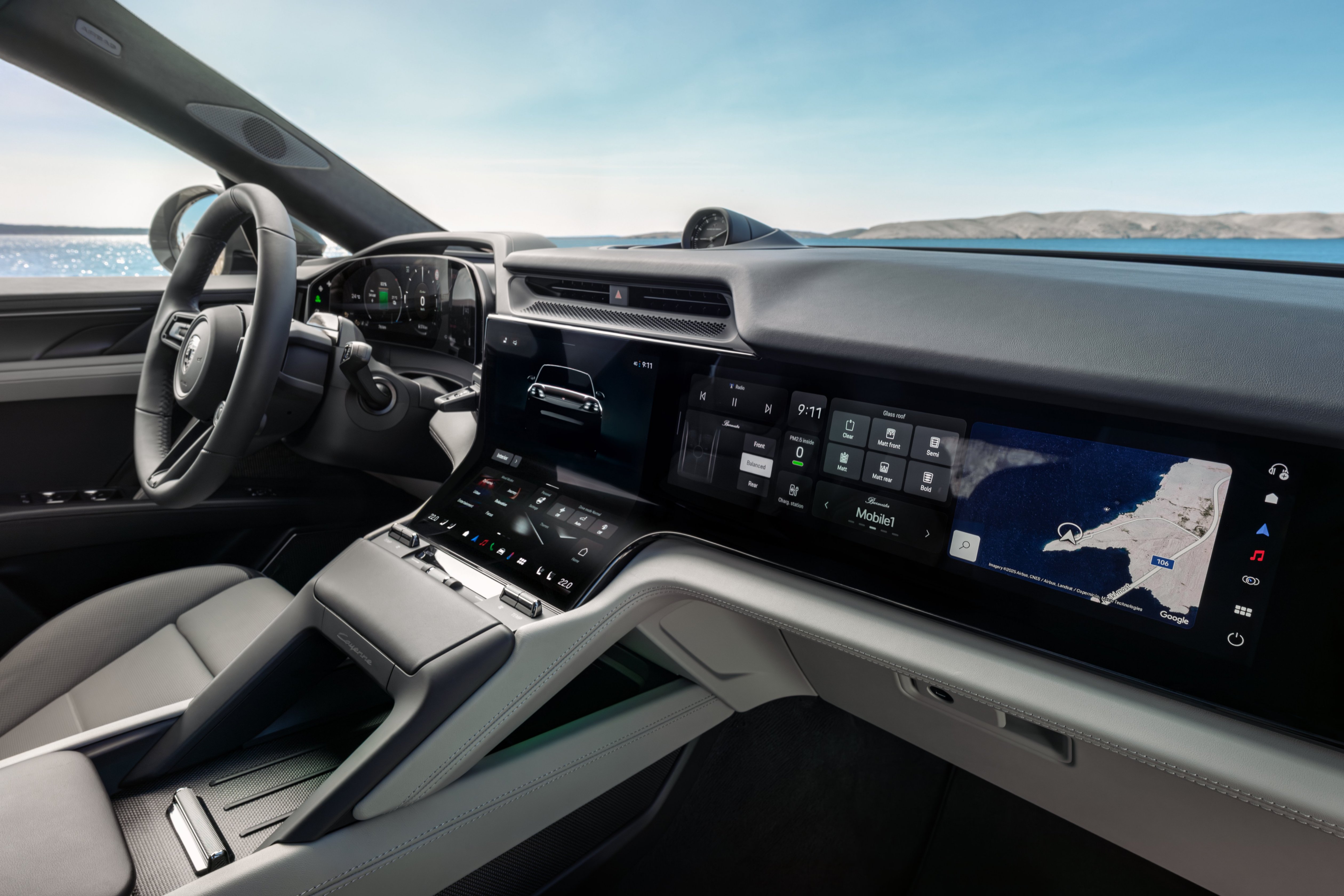 Porsche Cayenne Coupe interior