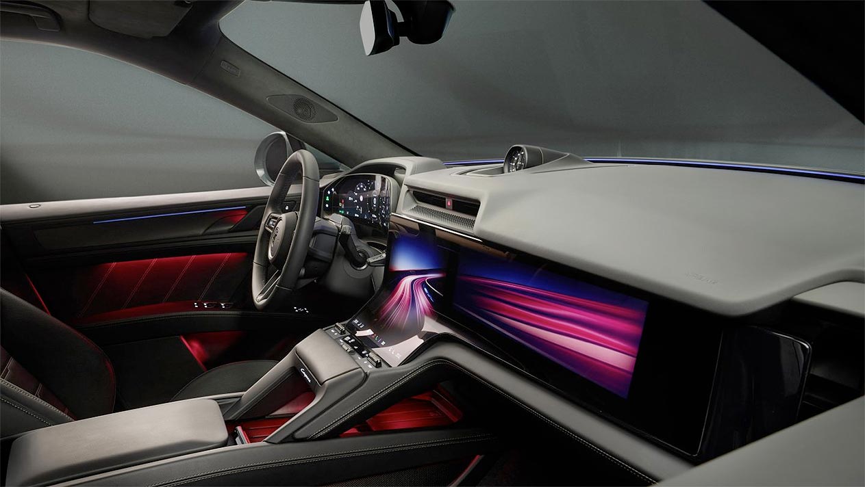 Porsche Cayenne interior