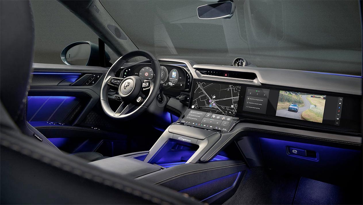 Porsche Cayenne interior