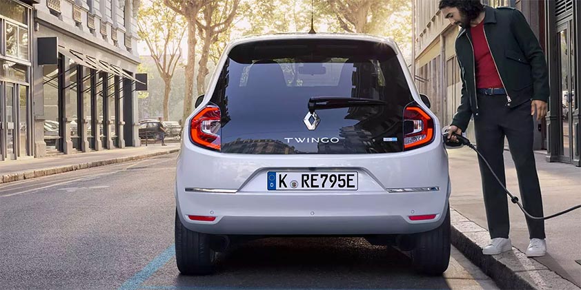 Renault Twingo Electric back