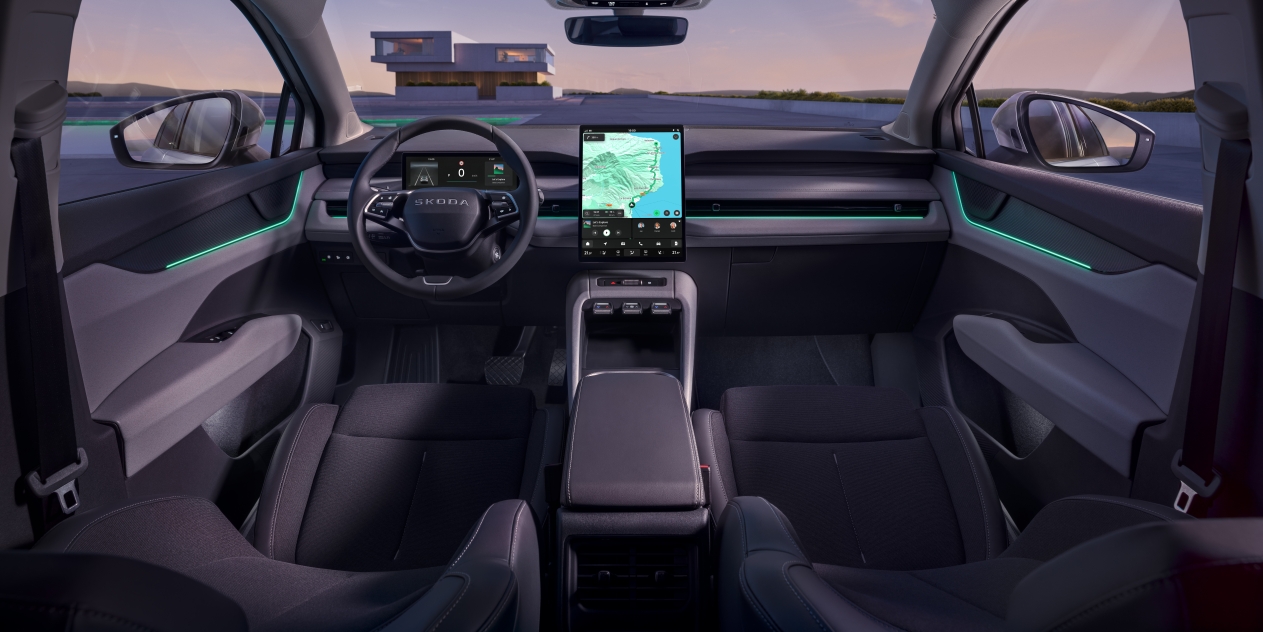Skoda Peaq interior