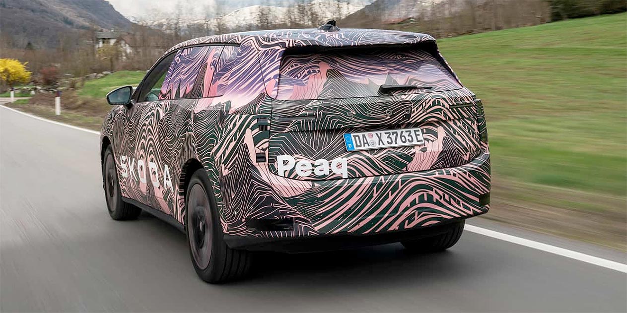 Skoda Peaq back