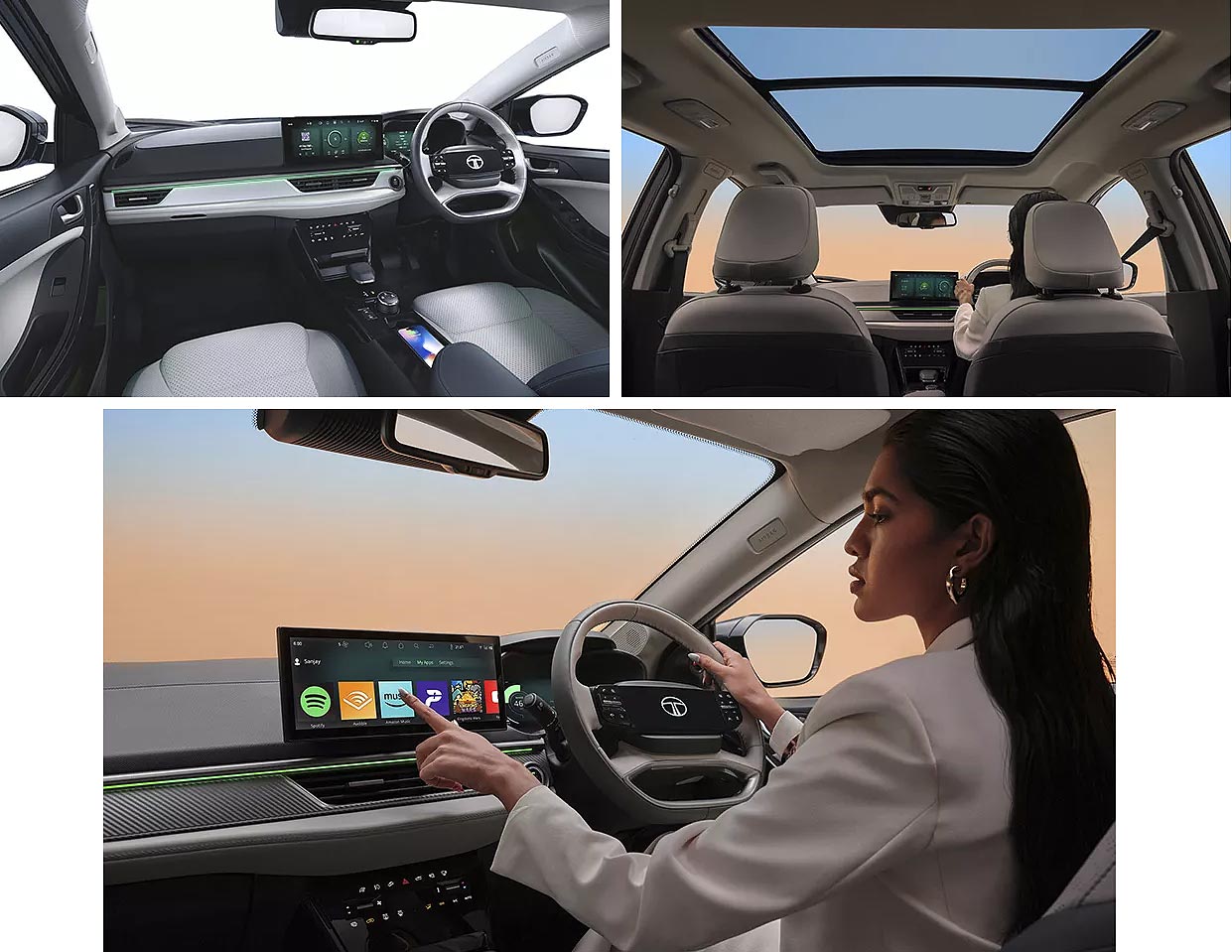 Tata Motors Curvv.ev interior