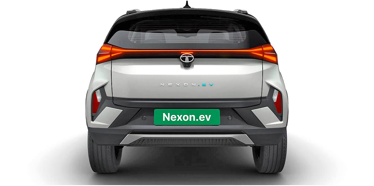 Tata Motors Nexon EV back