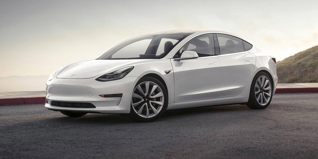 Tesla Model 3 front