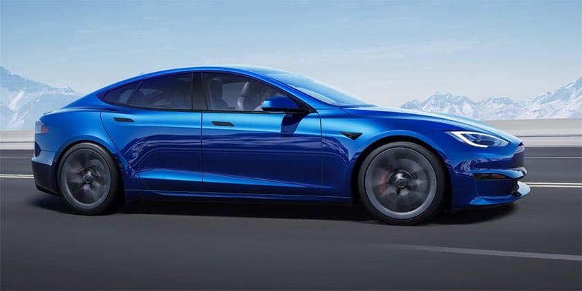 Tesla Model S side