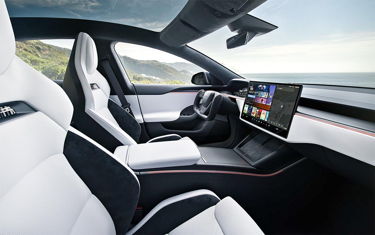 Tesla Model S interior