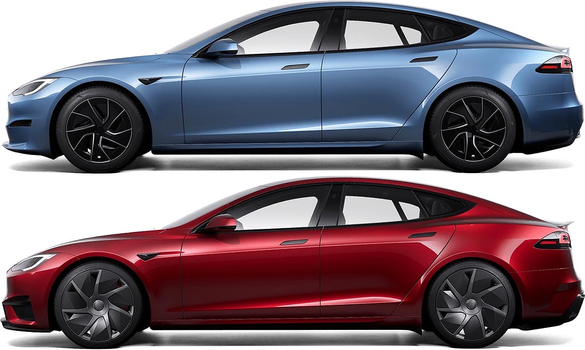 Tesla Model S side