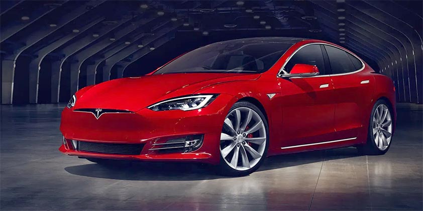 Tesla Model S front