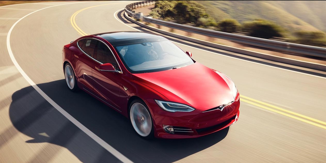 Tesla Model S front